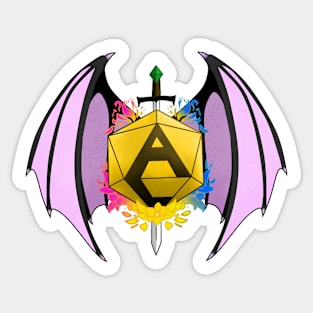 Colorful  Dice (Adventure Loot) Sticker